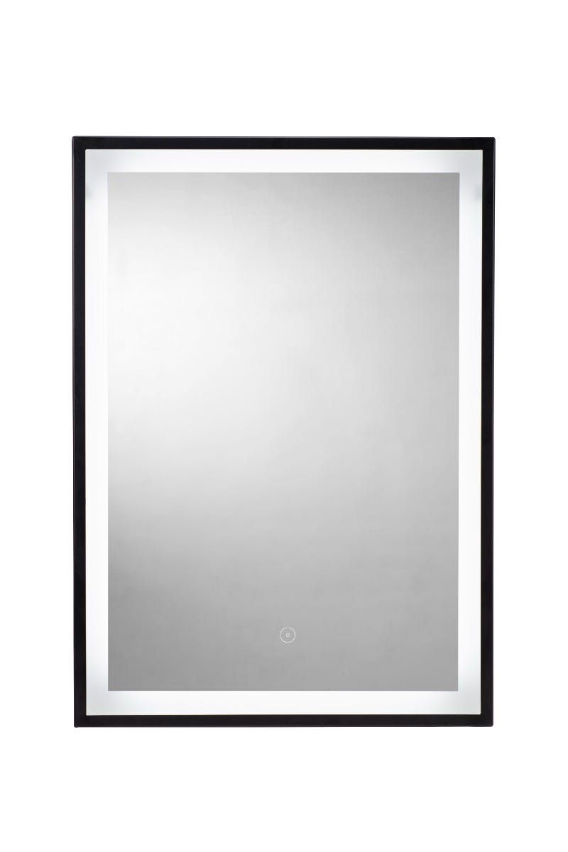 Flexi Fix Burley Black Framed Mirror